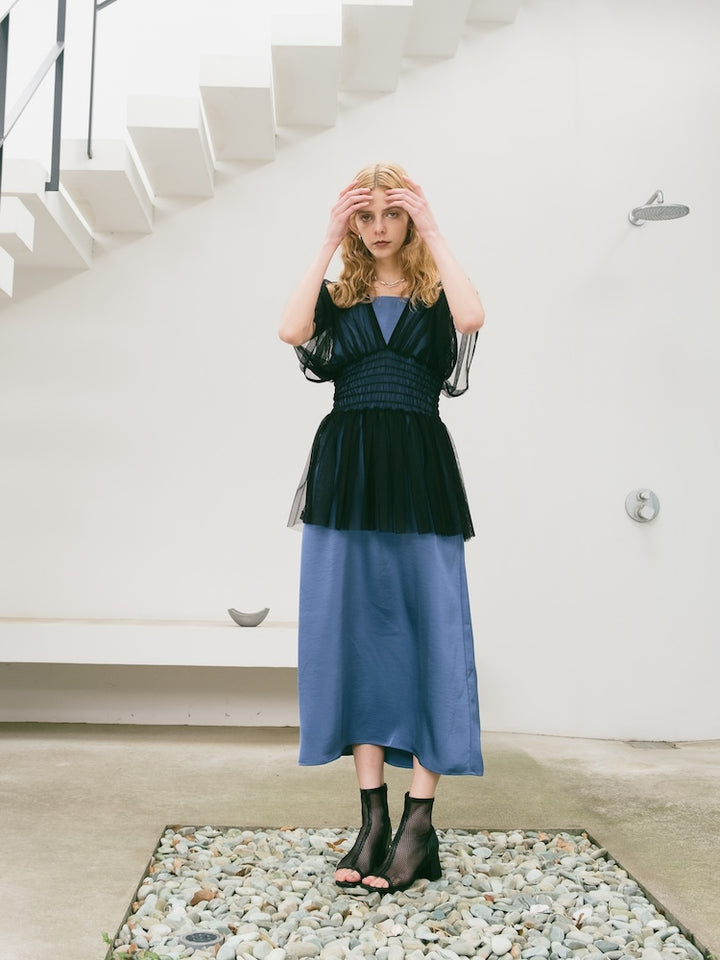 Back Cross Spaghetti Dress
