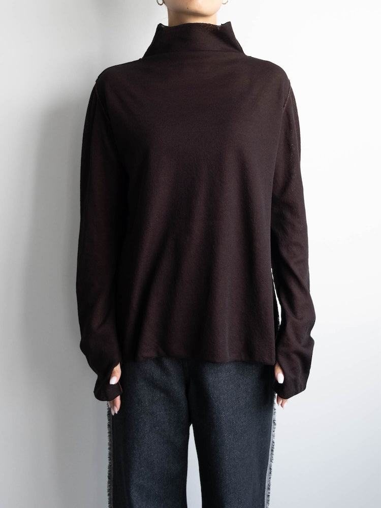 モデル身長:170cm / カラー:Black×Brown