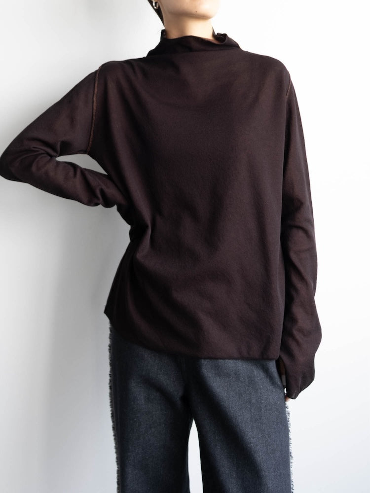 モデル身長:170cm / カラー:Black×Brown