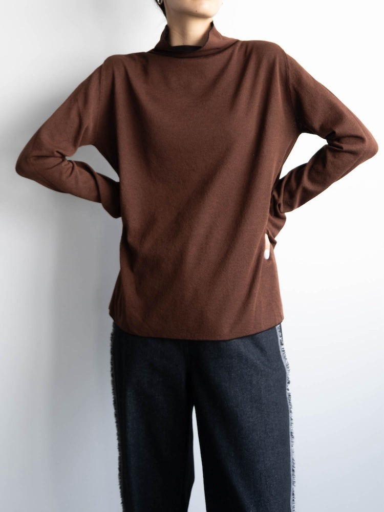 モデル身長:170cm / カラー:Black×Brown