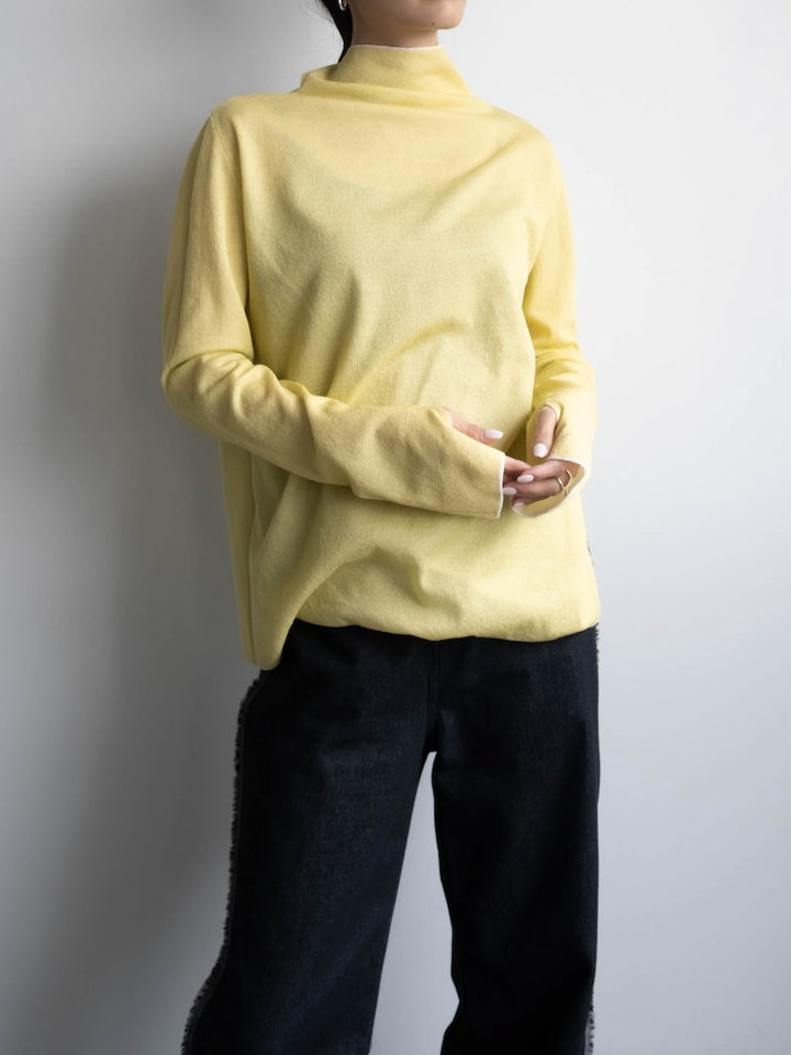 モデル身長:158cm / カラー:White×Yellow