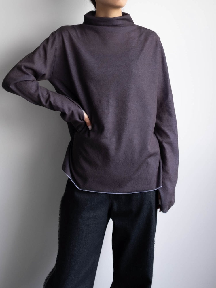 モデル身長:158cm / カラー:Lilac×Gray