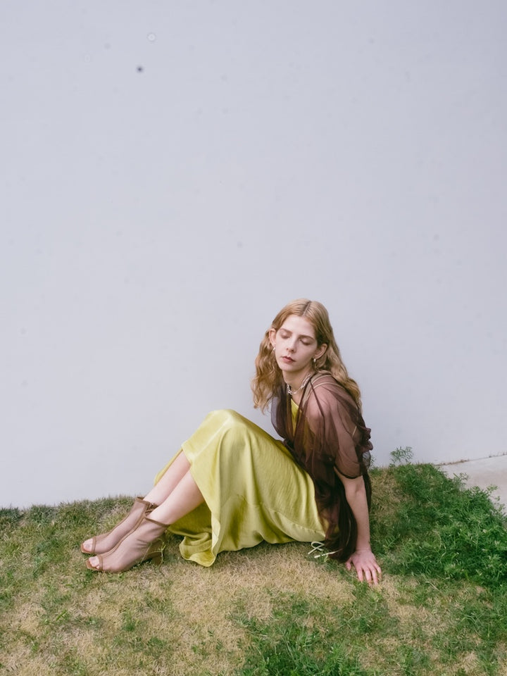 モデル身長:173cm / カラー:LimeYellow