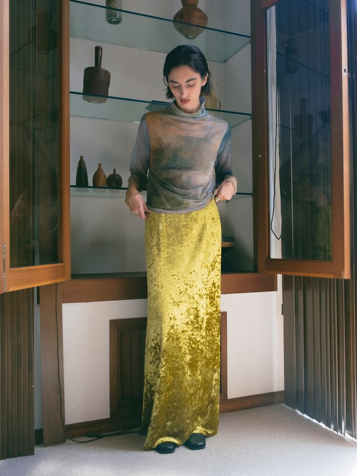 モデル身長:170cm / カラー:Lime / サイズ:S,M