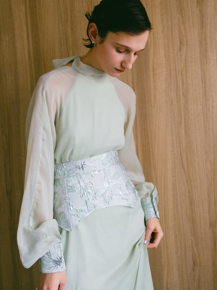 モデル身長:172cm / カラー:LightGreen