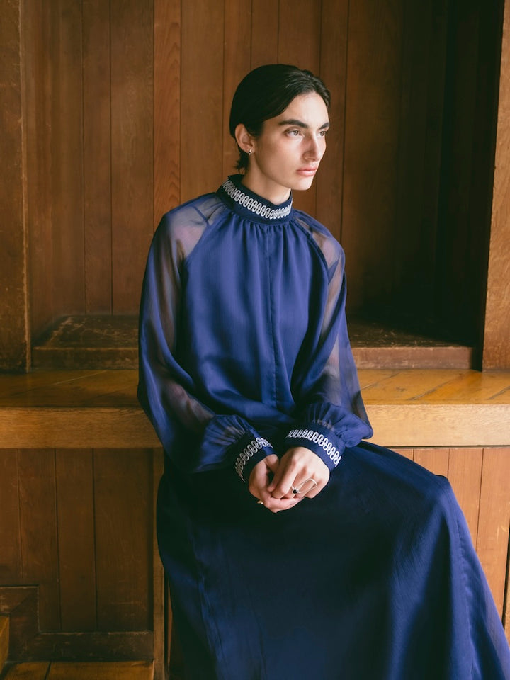 モデル身長:170cm / カラー:Navy