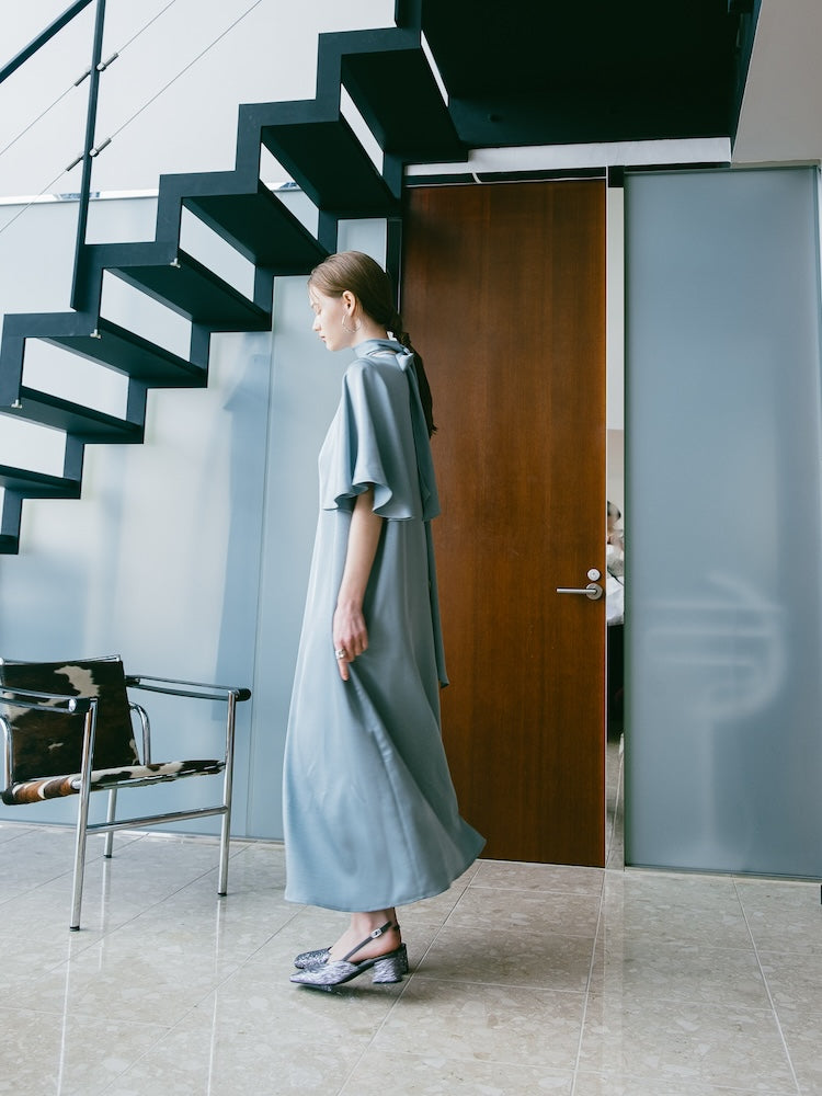 【WEB限定】Glitter Sling Back Pumps