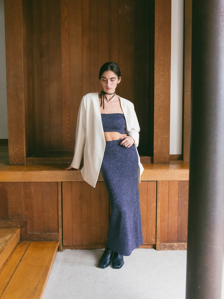 モデル身長:170cm / カラー:Navy