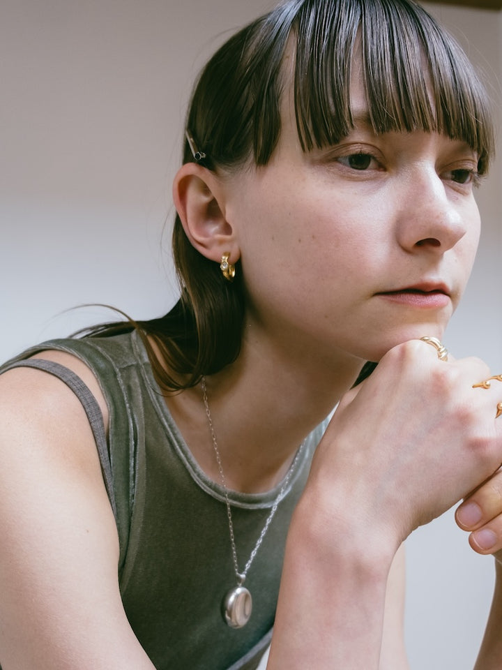 カラー:Gold ※ピアスの写真を使用していますが、こちらはイヤリングページです