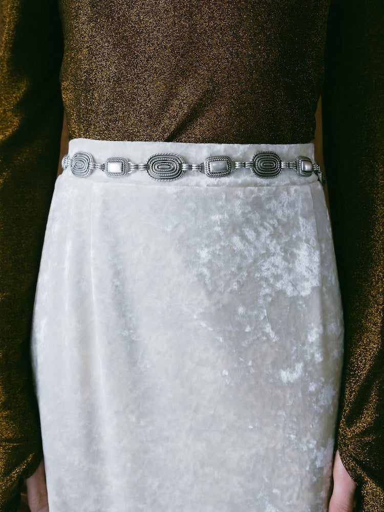 モデル身長:171cm / カラー:Ivory / サイズ:S,M