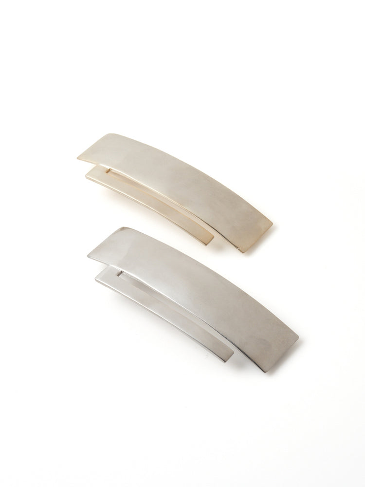 Square Plate Barrette