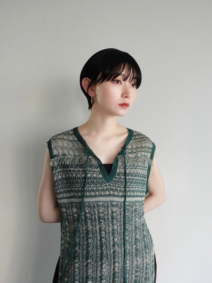 モデル身長:162cm / カラー:Green