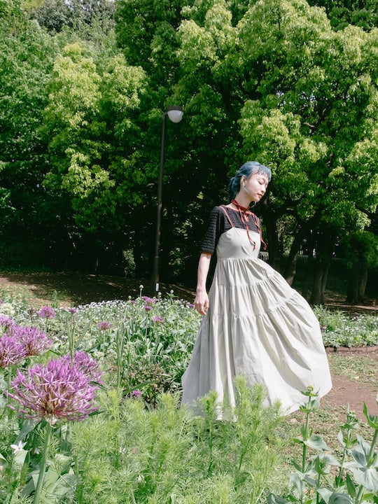 Bicolor Camisole Dress