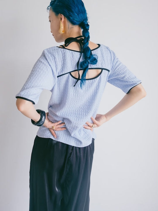 【ONLINE限定】Color Piping 2way Top