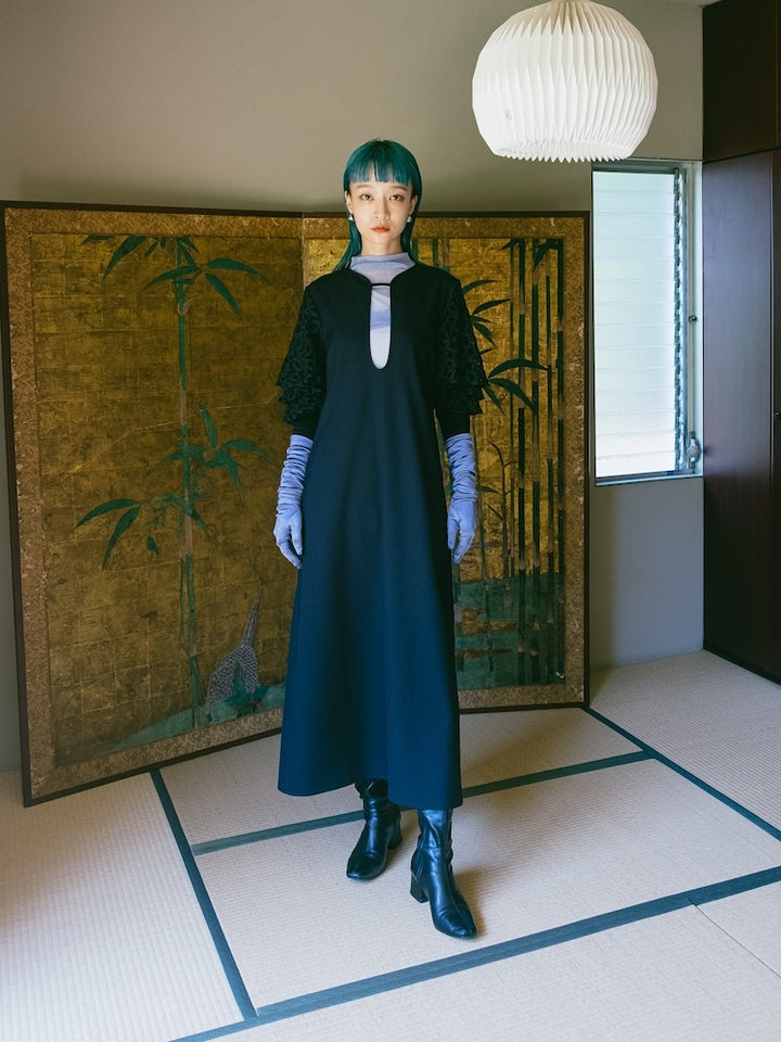 モデル身長:165cm / カラー:DarkNavy