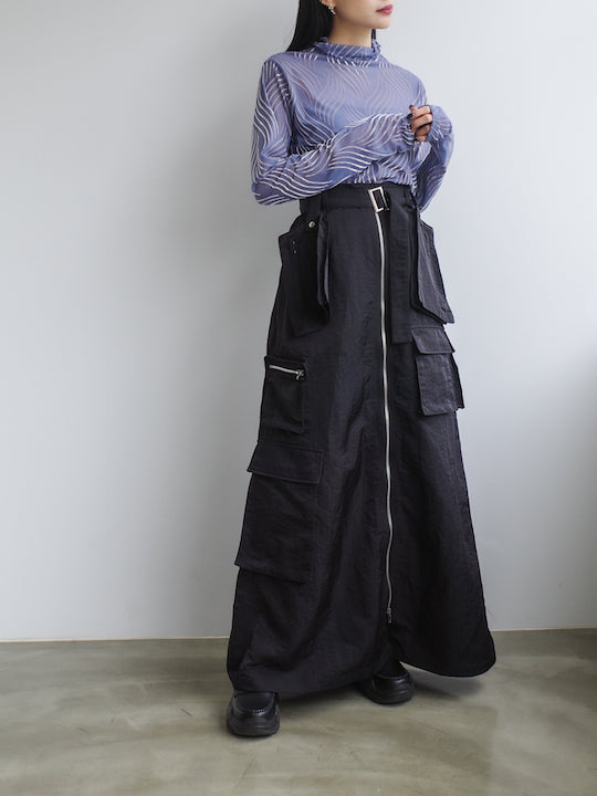 モデル身長:158cm / カラー:Black