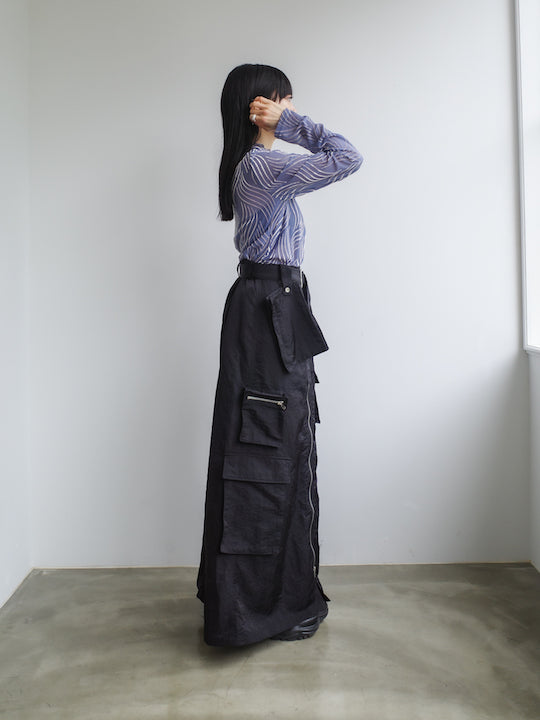 モデル身長:158cm / カラー:Black