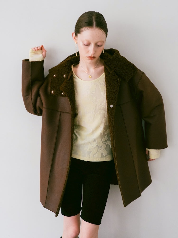 モデル身長:170cm / カラー:KhakiBrown