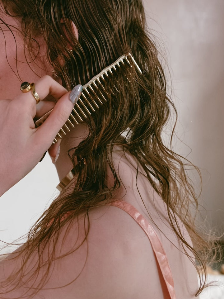 SYKIA×MAO Brass Hair Comb