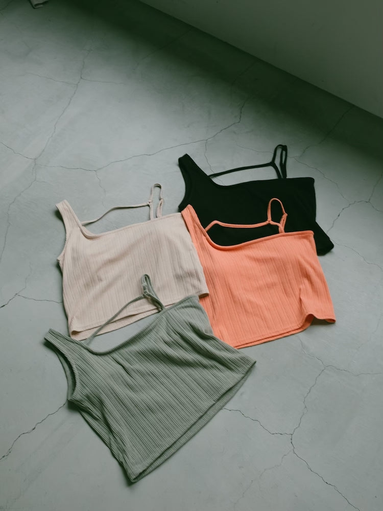 トップス EAPHI ASYMMETRY CUP CAMISOLE Asymmetry Cup Sleeveless Top – MARTE