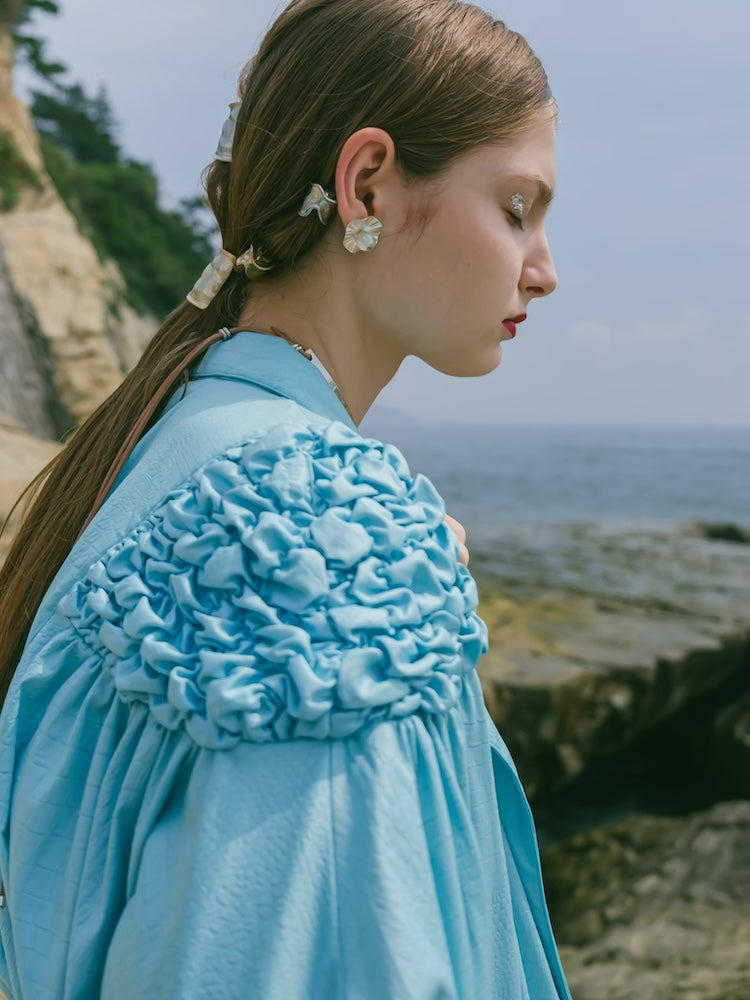 Sea Wavelets Hair Pierce