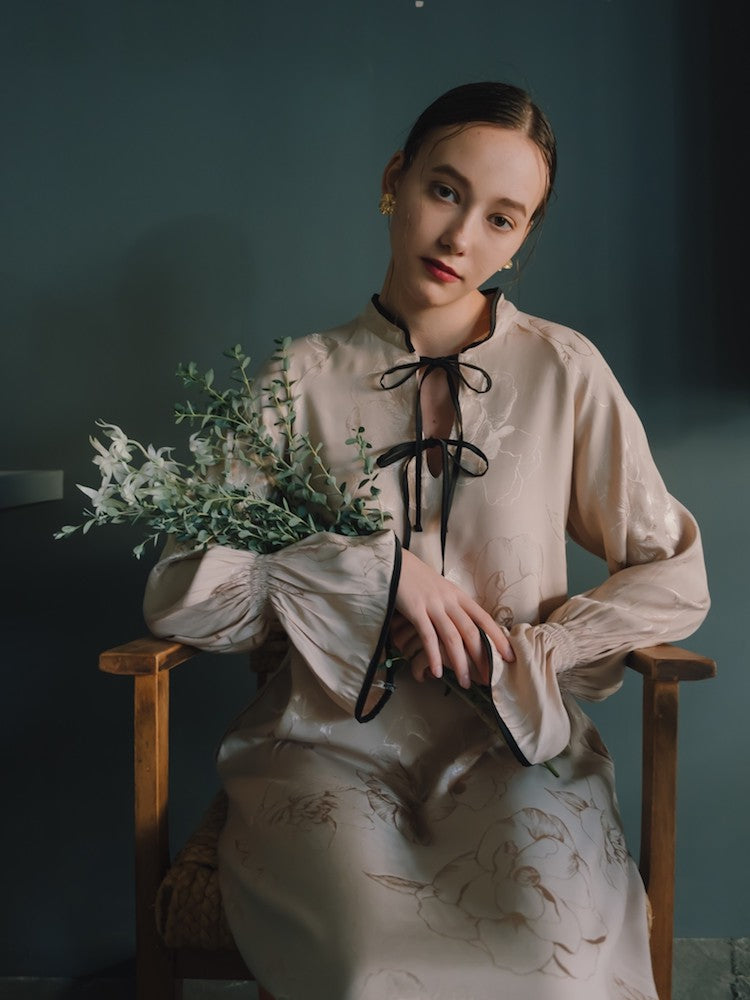 モデル身長:175cm / カラー:Ivory