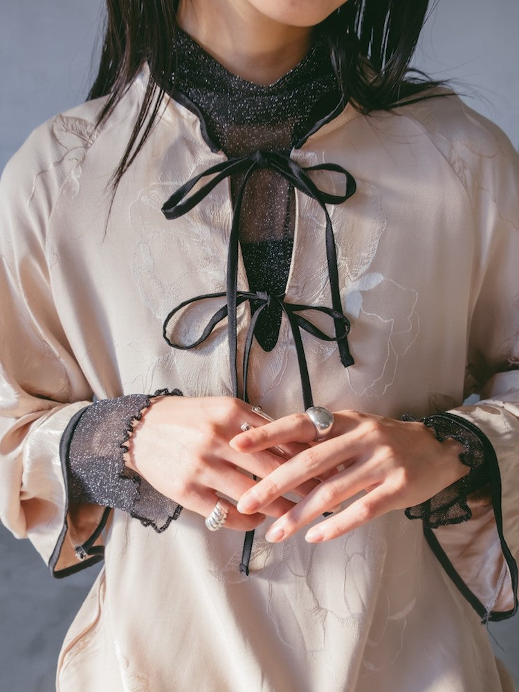 モデル身長:165cm / カラー:Ivory