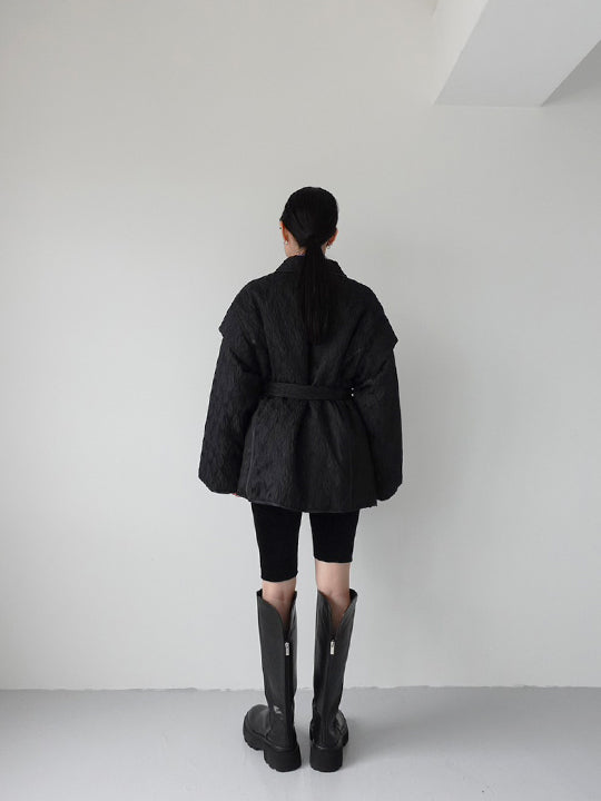 モデル身長:158cm / カラー:Black