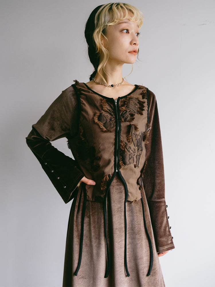 モデル身長:167cm / カラー:Brown