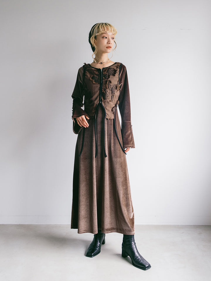 モデル身長:167cm / カラー:Brown