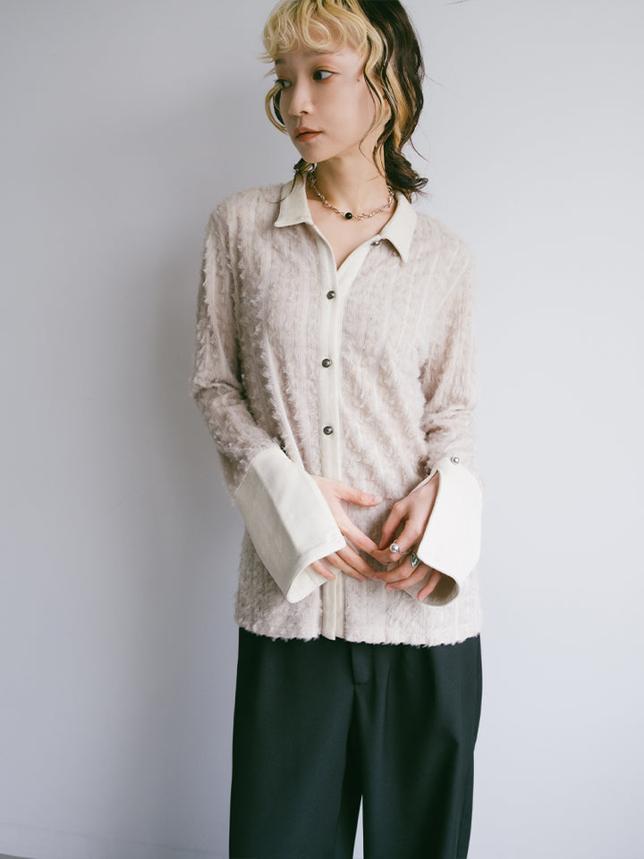 モデル身長:167cm / カラー:Beige