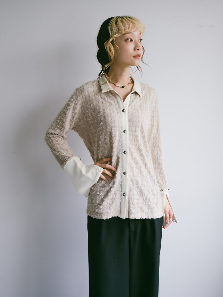 モデル身長:167cm / カラー:Beige