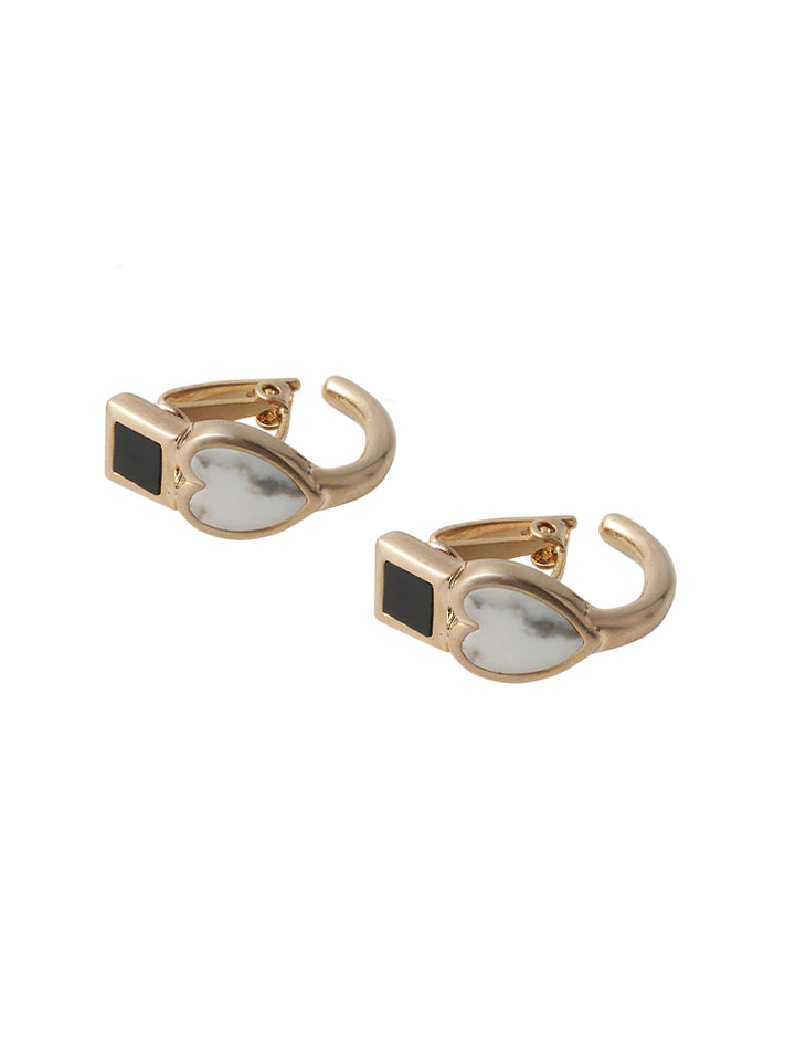 カラー:Gold × Onyx × Howlite (Black × White)