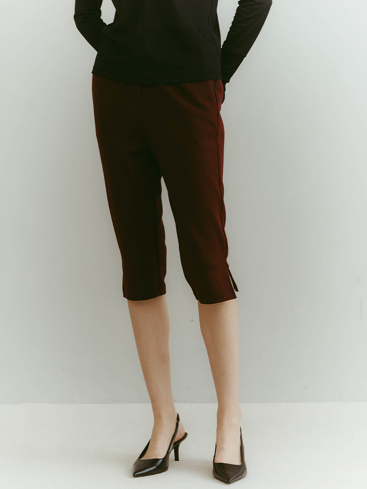Quiet Capri Pants｜ストレッチカプリパンツ – MARTE