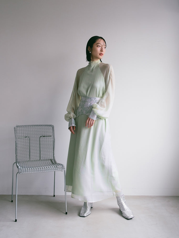 モデル身長:165cm / カラー:LightGreen