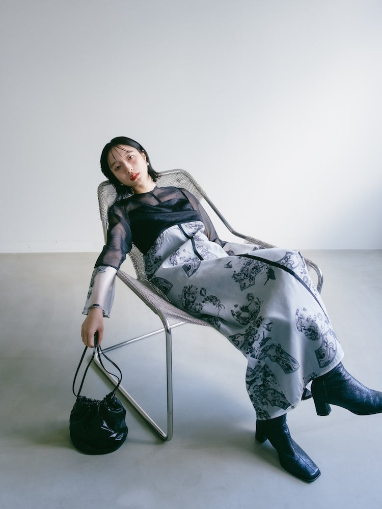 モデル身長:165cm / カラー:Silver