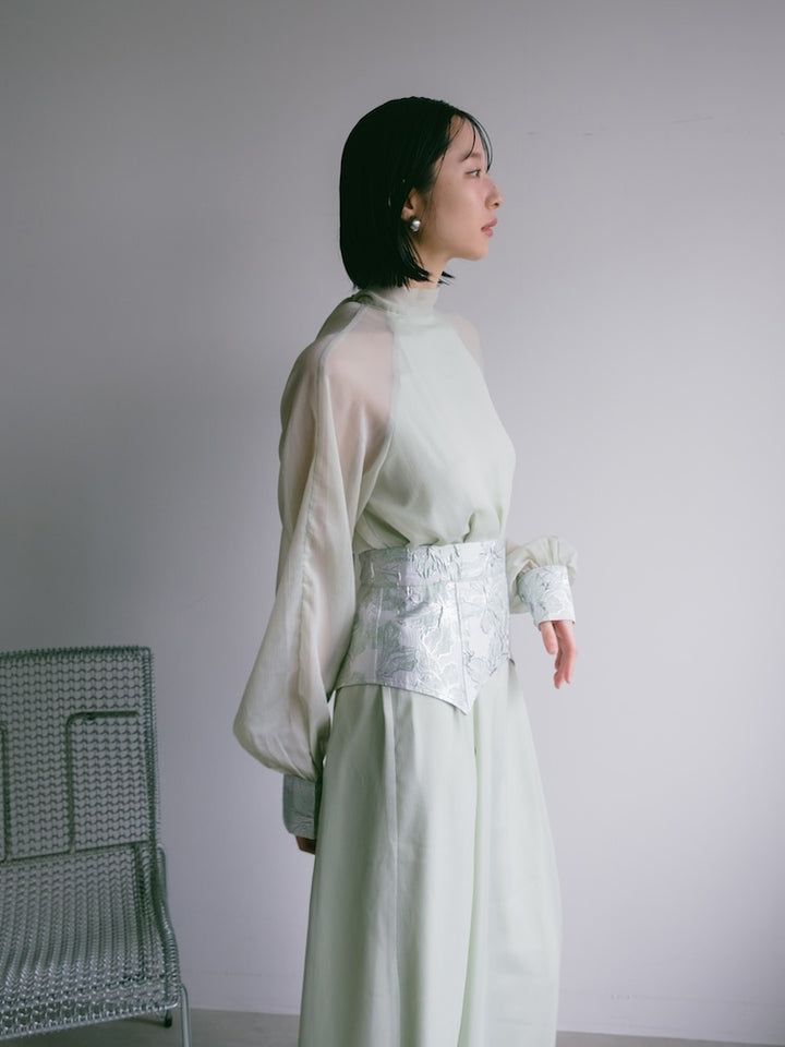 モデル身長:165cm / カラー:LightGreen