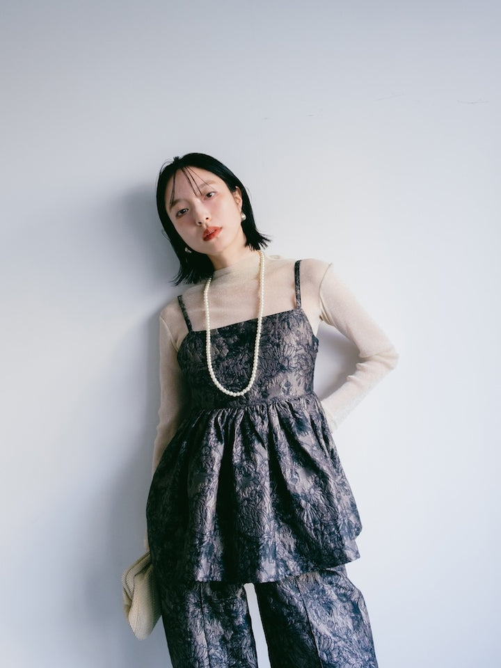 モデル身長:165cm / カラー:Black