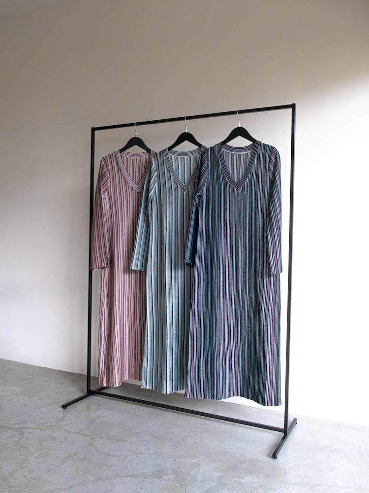 Striped Glitter Dress