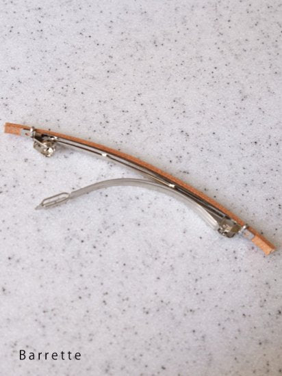 Leather Line Barrete