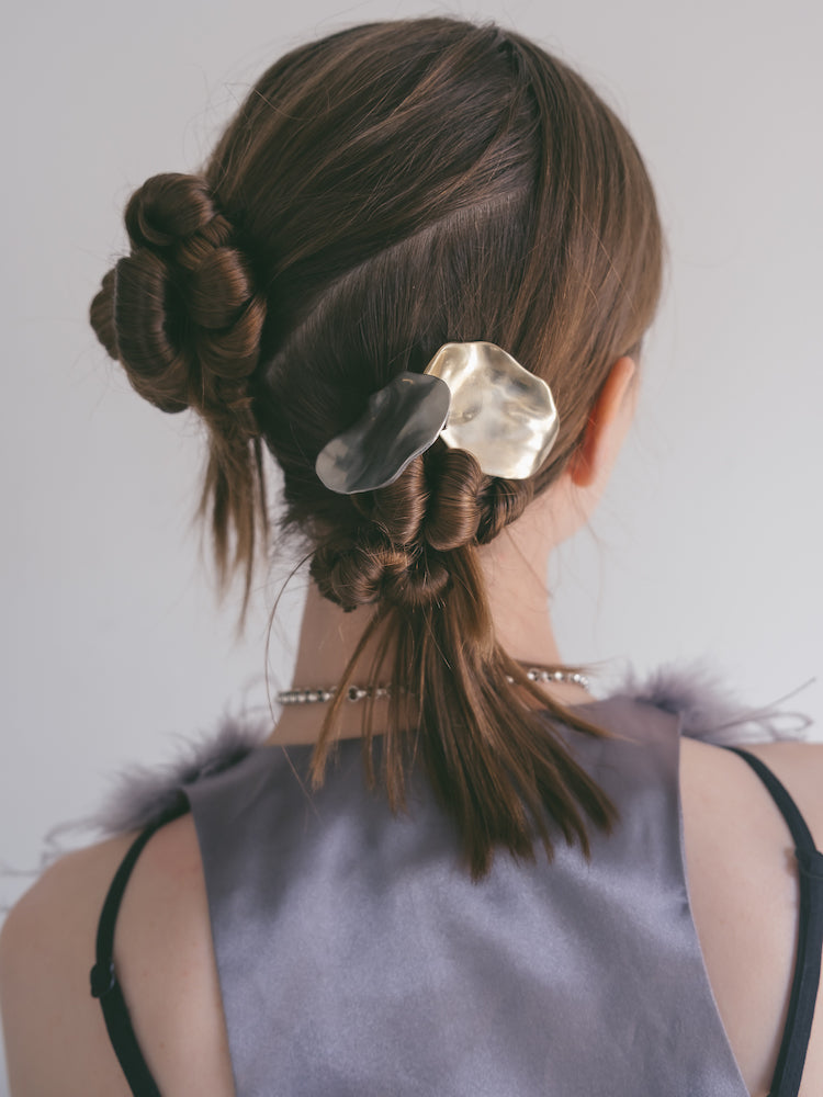 SYKIA×MAO 2way Flat Hair Clip Brooch