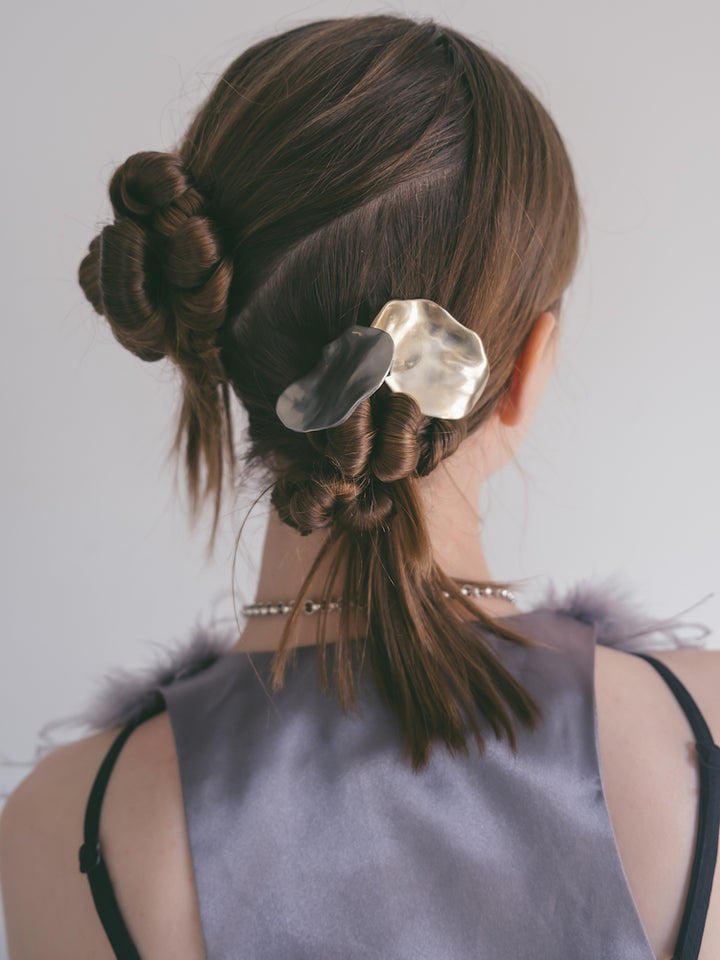 SYKIA×MAO 2way Flat Hair Clip Brooch