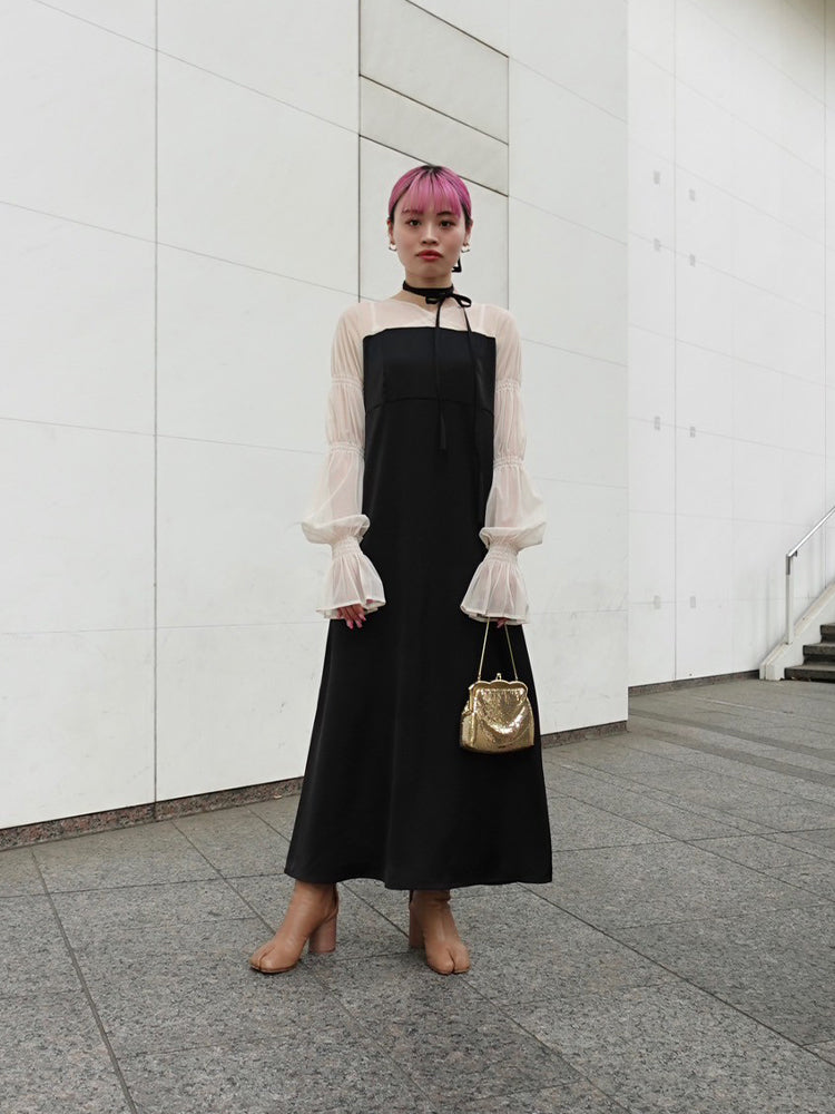 High Neck Sheer Top / 06Oval|ハイネックシアートップス – MARTE High Neck Sheer Top / 06Oval|ハイネックシアートップス – MARTE