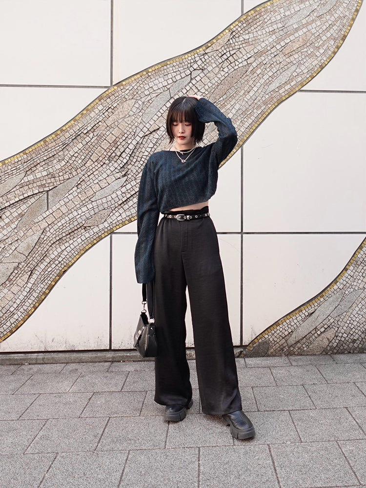 Silky Satin Pants｜シルキーサテンパンツ – MARTE