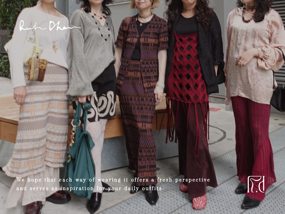 Ruh Dhan 26ss Collection Ways to Wear.