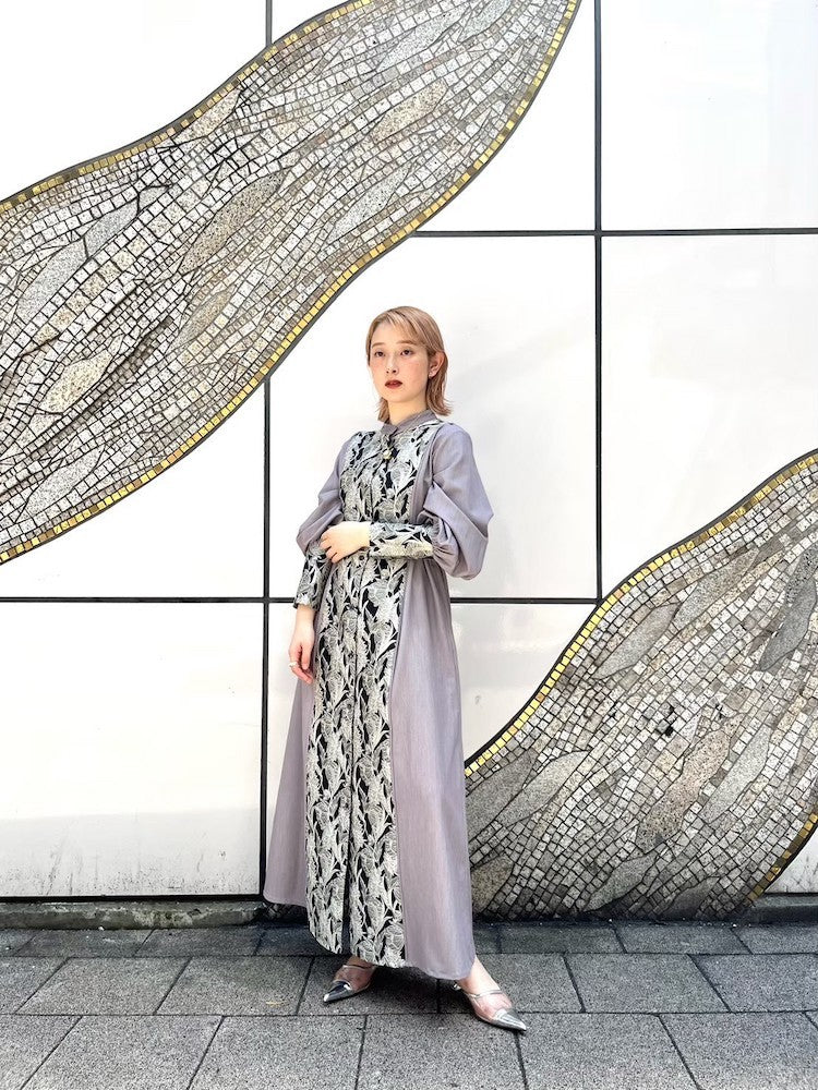Center Jacquard Shirt Dress|センタージャガードシャツドレス Center Jacquard Shirt Dress|センタージャガードシャツドレス