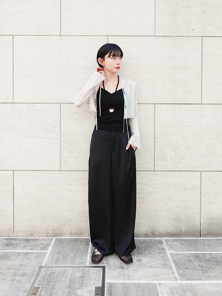 Silky Satin Pants｜シルキーサテンパンツ – MARTE