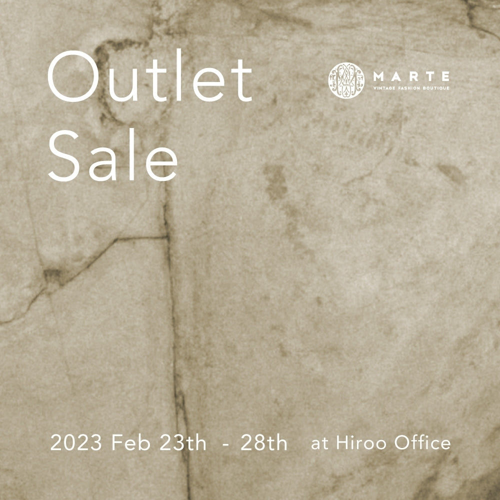 OUTLET SALE開催のお知らせ
