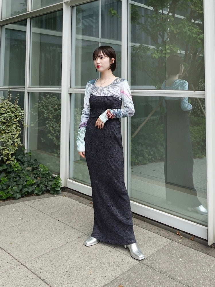 Velour Art Print Top｜ベロアTシャツ – MARTE