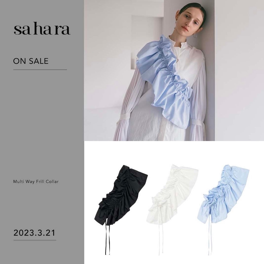 sahara 新作入荷のお知らせ｜2023.3.21 tue.